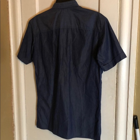 By Robert James Button Front Short Sleeves Shirt - Picture 6 of 6